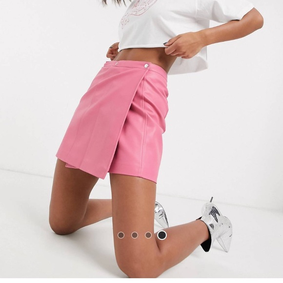 Pink Leather Skirt💕 - Picture 1 of 5